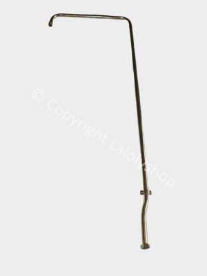 Tuyau de douche complet en cuivre doré, hauteur 100 cm
