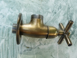 robinet douche exterieur bronze croisillon 4