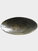 Porte-savon a poser en bronze
