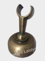 Porte douchette mural rotatif en bronze