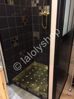 Receveur de douche en laiton 70 x 70 cm