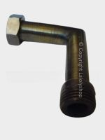 Raccord coude male femelle cuivre patine bronze robinet douche