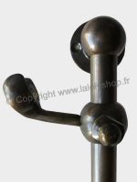 Barre support douchette bronze